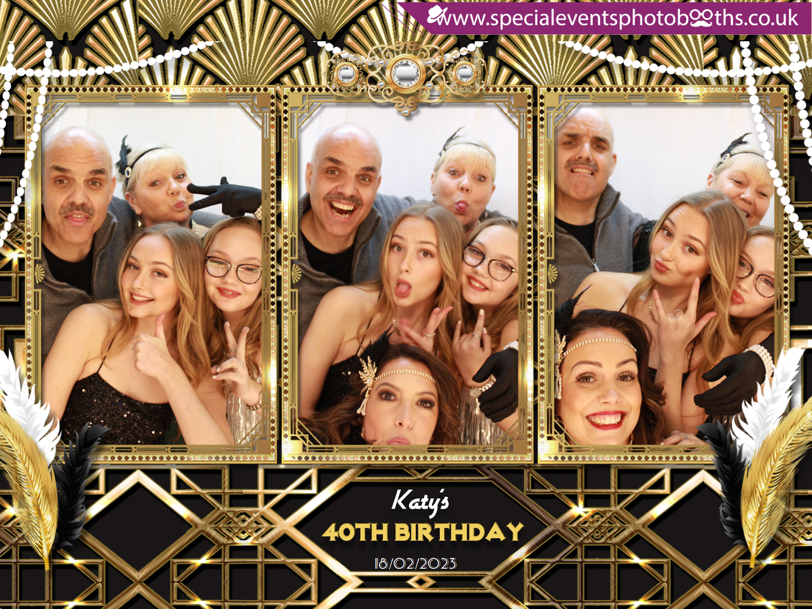 Katy's 40th Birthday | View more photos from the event at my.specialeventsphotobooths.co.uk/u/SpecialEventsPhotoBooths/Katys-40th-Birthday