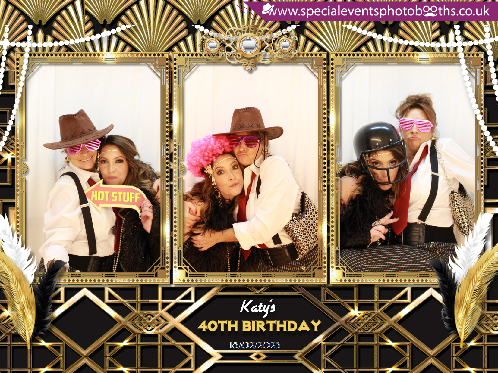 Katy's 40th Birthday | View more photos from the event at my.specialeventsphotobooths.co.uk/u/SpecialEventsPhotoBooths/Katys-40th-Birthday