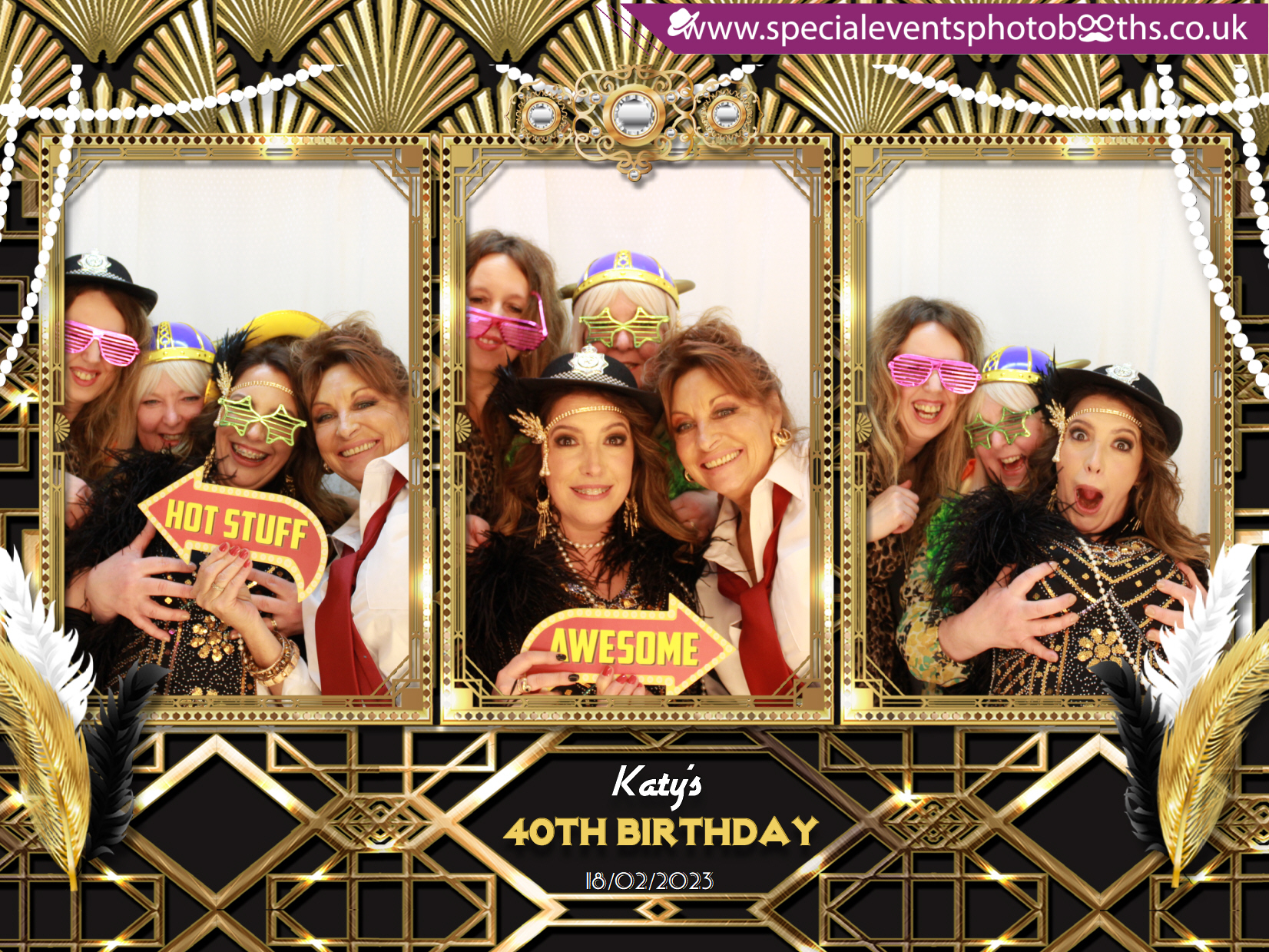 Katy's 40th Birthday | View more photos from the event at my.specialeventsphotobooths.co.uk/u/SpecialEventsPhotoBooths/Katys-40th-Birthday
