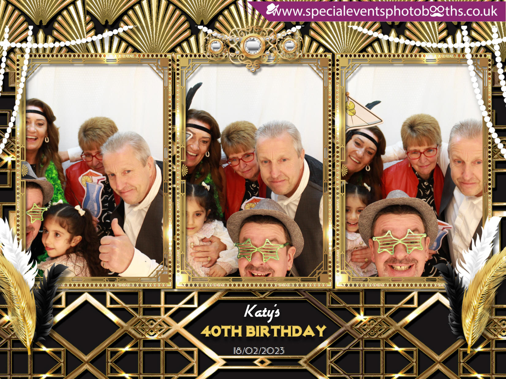 Katy's 40th Birthday | View more photos from the event at my.specialeventsphotobooths.co.uk/u/SpecialEventsPhotoBooths/Katys-40th-Birthday
