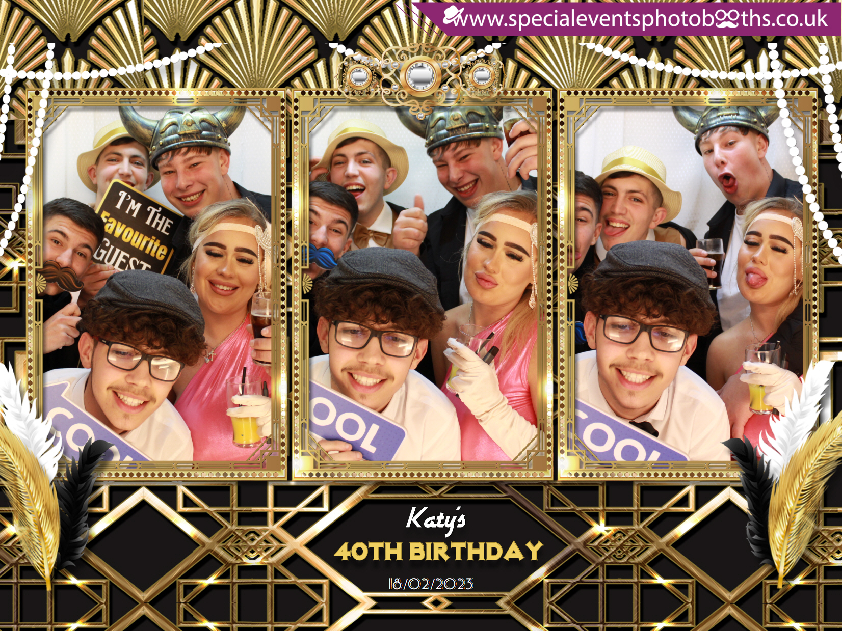 Katy's 40th Birthday | View more photos from the event at my.specialeventsphotobooths.co.uk/u/SpecialEventsPhotoBooths/Katys-40th-Birthday