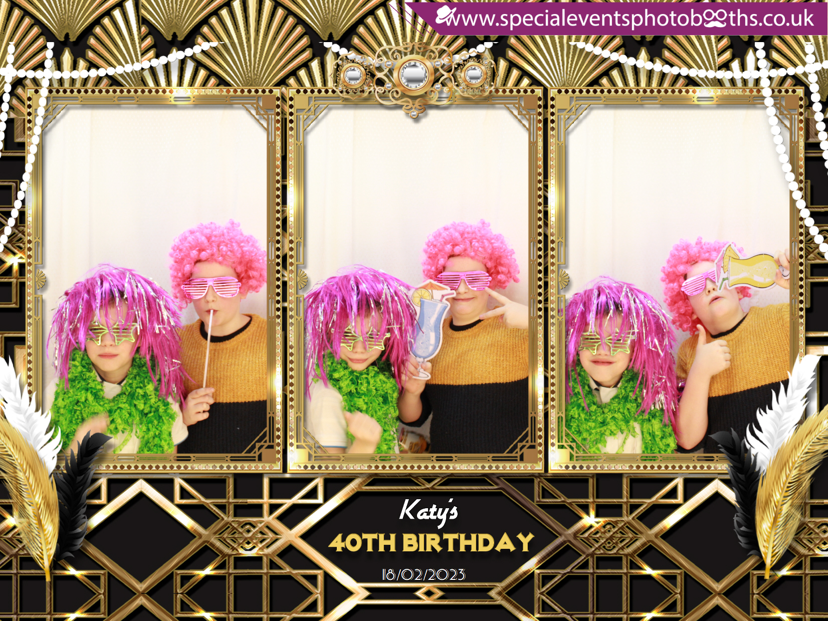 Katy's 40th Birthday | View more photos from the event at my.specialeventsphotobooths.co.uk/u/SpecialEventsPhotoBooths/Katys-40th-Birthday