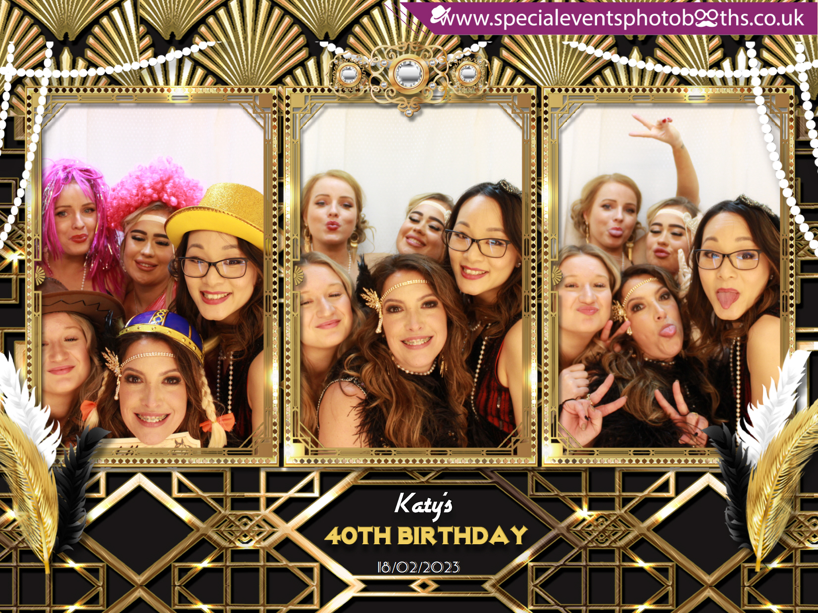 Katy's 40th Birthday | View more photos from the event at my.specialeventsphotobooths.co.uk/u/SpecialEventsPhotoBooths/Katys-40th-Birthday