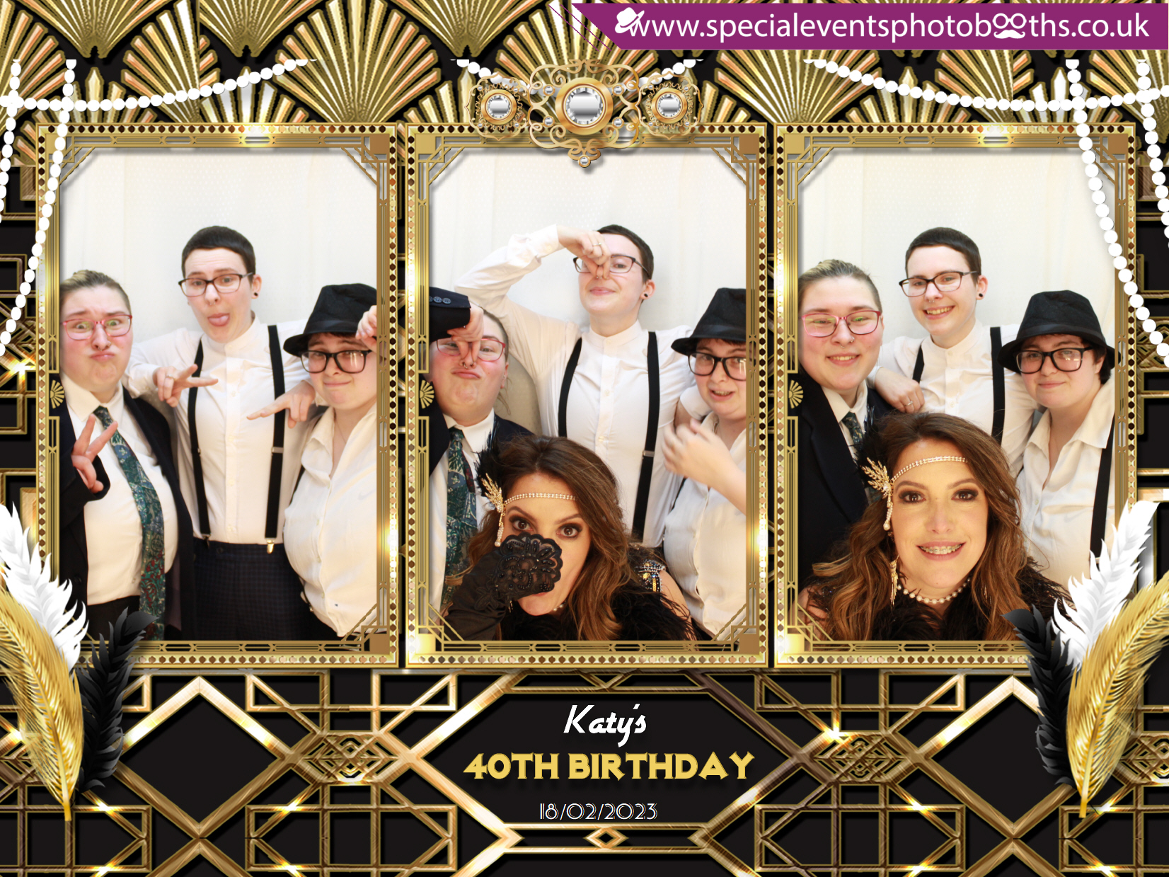 Katy's 40th Birthday | View more photos from the event at my.specialeventsphotobooths.co.uk/u/SpecialEventsPhotoBooths/Katys-40th-Birthday