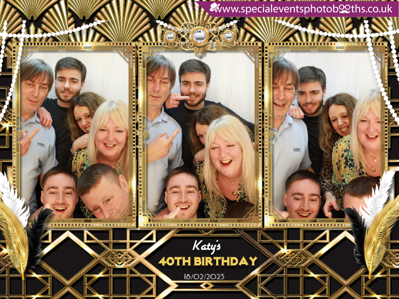 Katy's 40th Birthday | View more photos from the event at my.specialeventsphotobooths.co.uk/u/SpecialEventsPhotoBooths/Katys-40th-Birthday