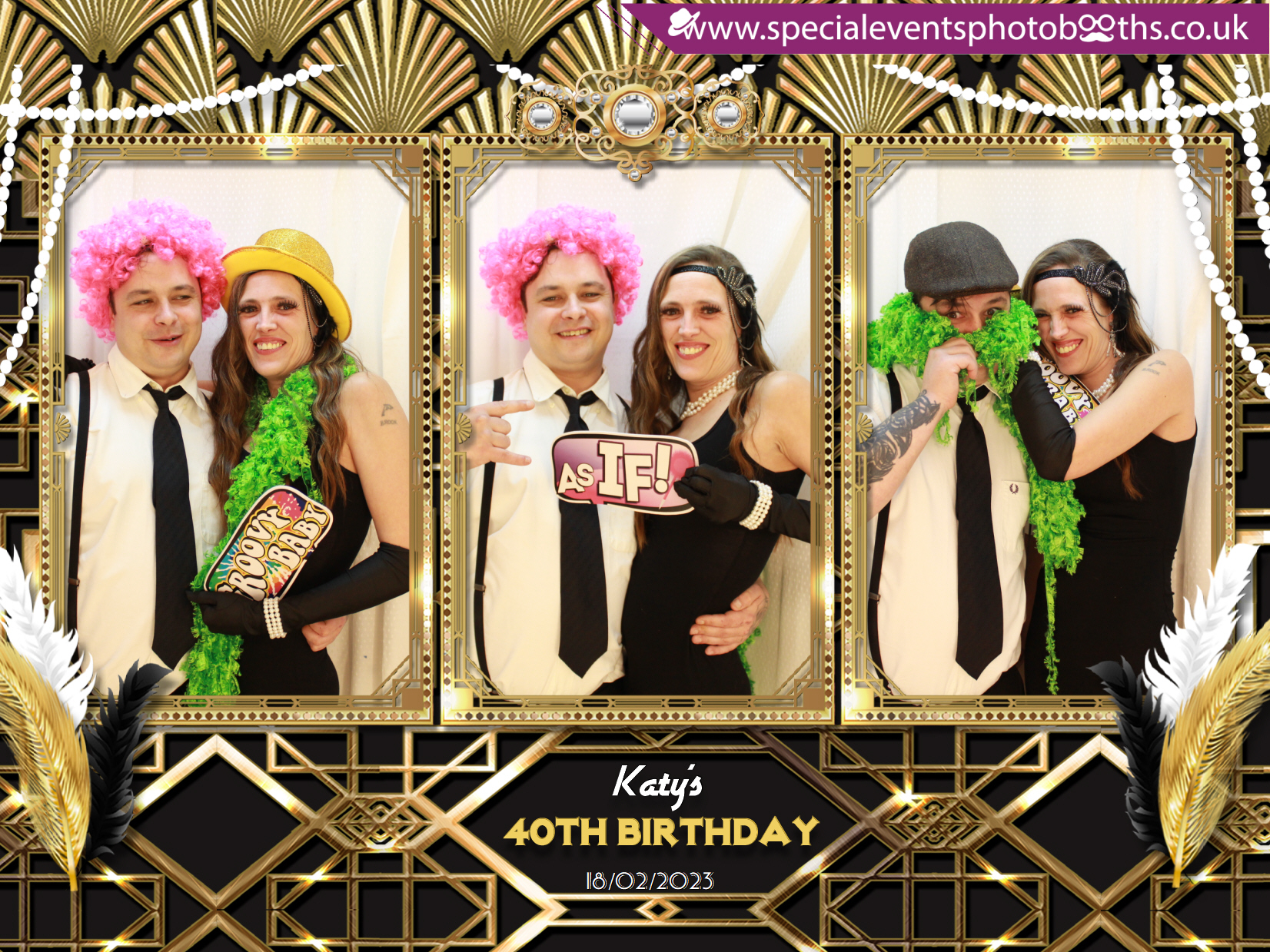 Katy's 40th Birthday | View more photos from the event at my.specialeventsphotobooths.co.uk/u/SpecialEventsPhotoBooths/Katys-40th-Birthday