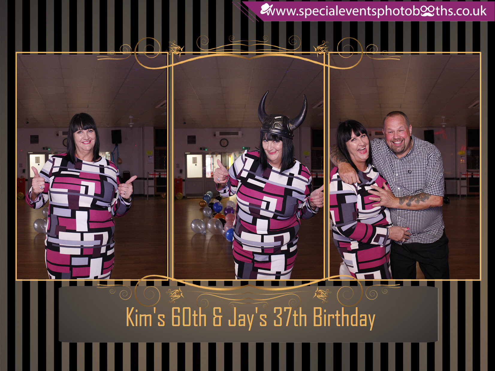Kim's 60th & Jay's 37th Birthday | View more photos from the event at my.specialeventsphotobooths.co.uk/u/SpecialEventsPhotoBooths/Kims-60th-Jays-37th-Birthday