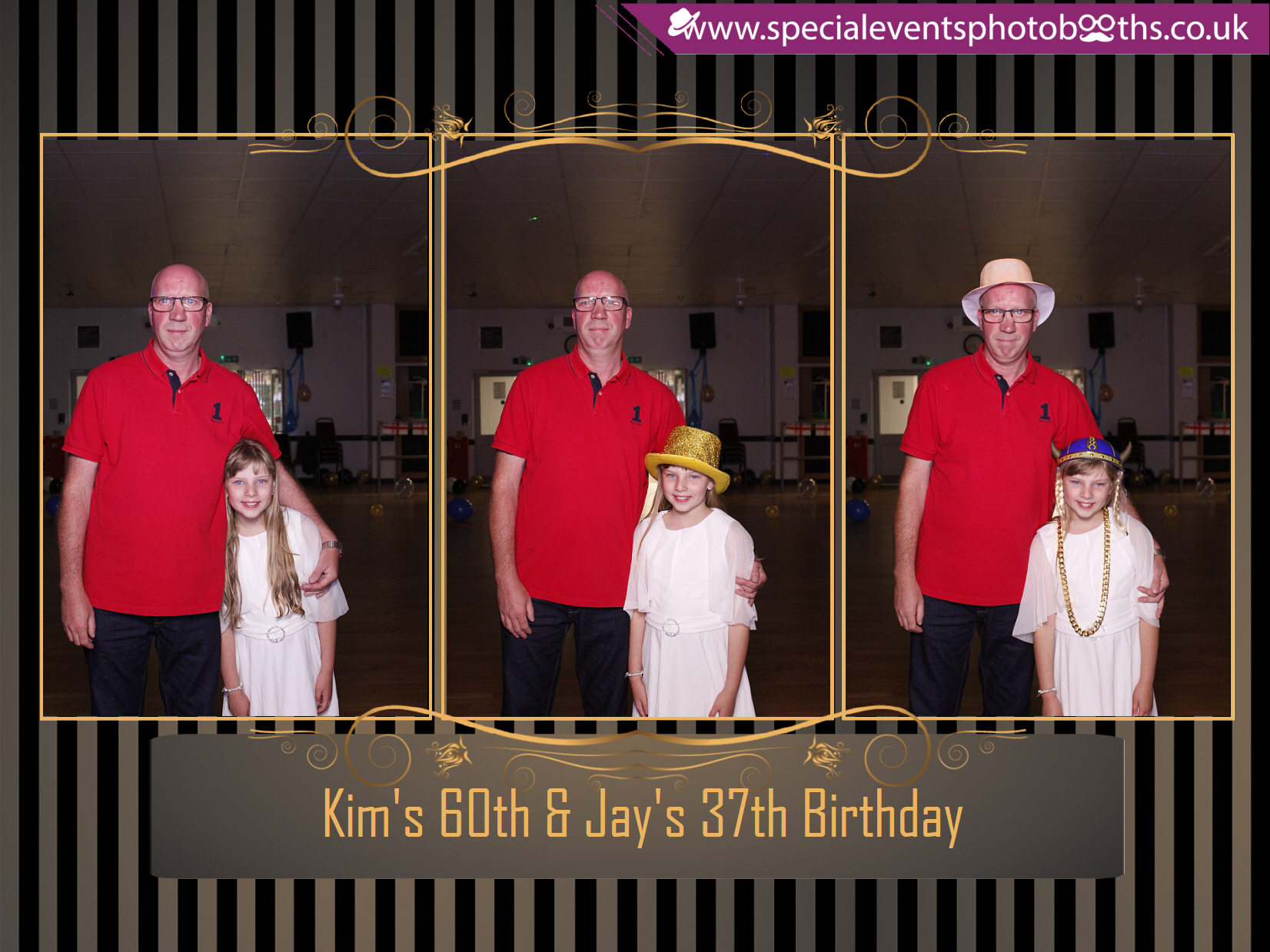 Kim's 60th & Jay's 37th Birthday | View more photos from the event at my.specialeventsphotobooths.co.uk/u/SpecialEventsPhotoBooths/Kims-60th-Jays-37th-Birthday