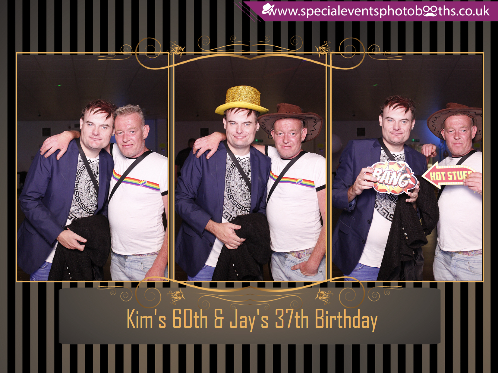 Kim's 60th & Jay's 37th Birthday | View more photos from the event at my.specialeventsphotobooths.co.uk/u/SpecialEventsPhotoBooths/Kims-60th-Jays-37th-Birthday