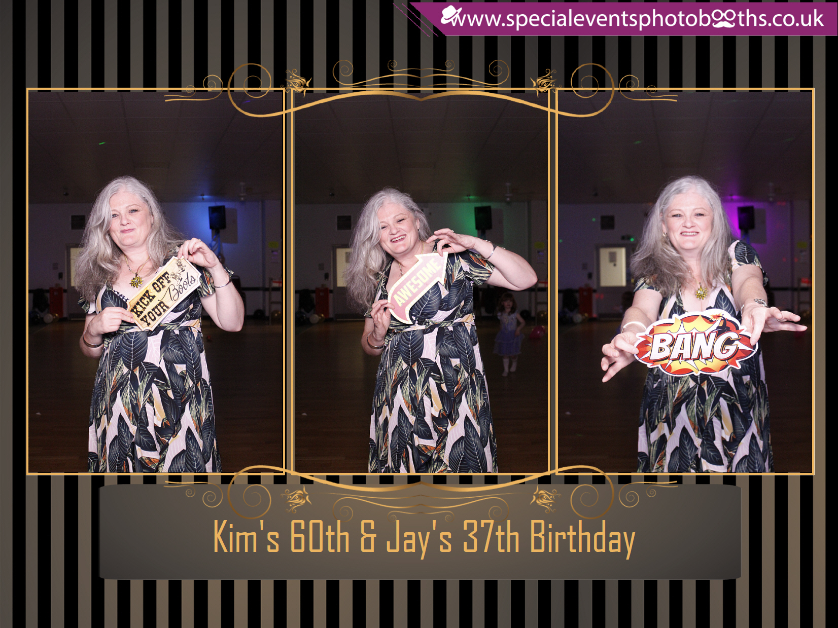 Kim's 60th & Jay's 37th Birthday | View more photos from the event at my.specialeventsphotobooths.co.uk/u/SpecialEventsPhotoBooths/Kims-60th-Jays-37th-Birthday