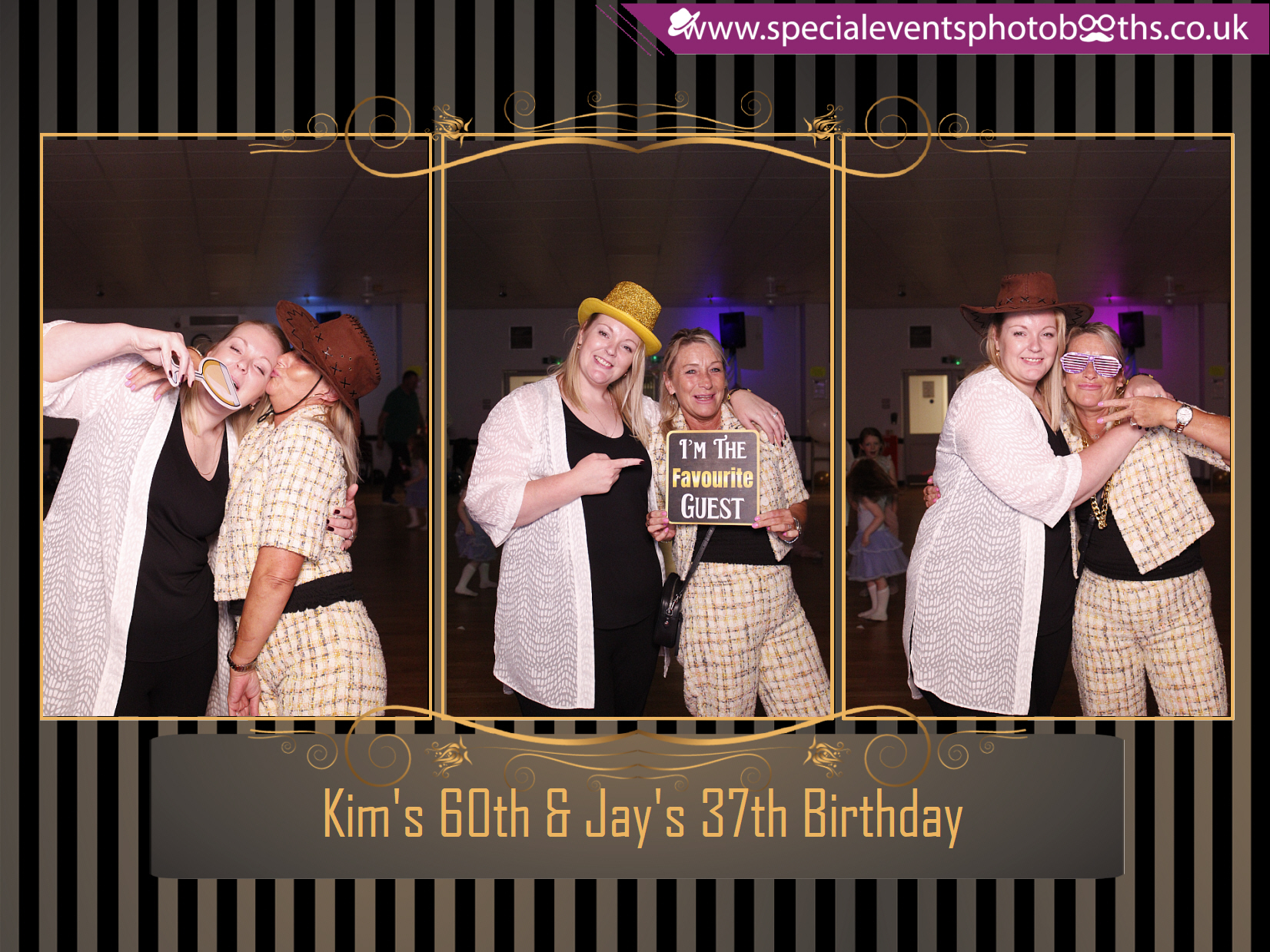 Kim's 60th & Jay's 37th Birthday | View more photos from the event at my.specialeventsphotobooths.co.uk/u/SpecialEventsPhotoBooths/Kims-60th-Jays-37th-Birthday