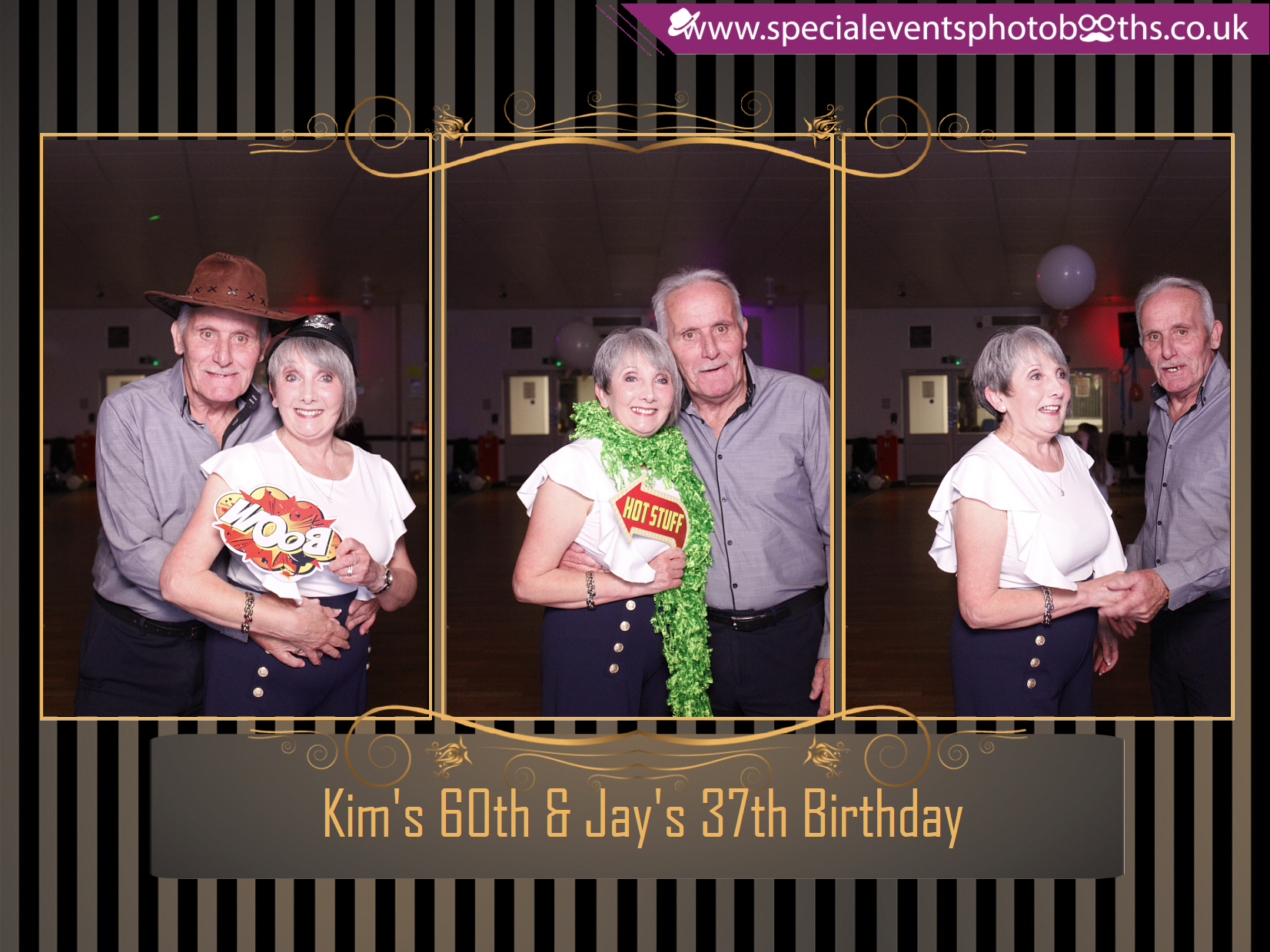 Kim's 60th & Jay's 37th Birthday | View more photos from the event at my.specialeventsphotobooths.co.uk/u/SpecialEventsPhotoBooths/Kims-60th-Jays-37th-Birthday