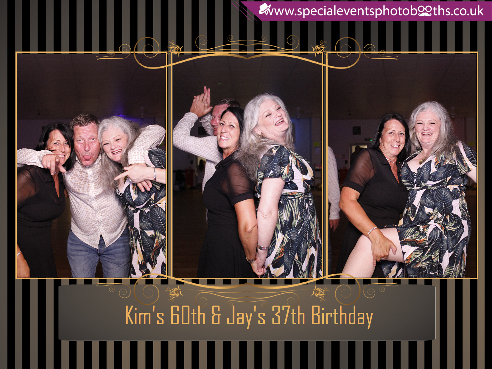Kim's 60th & Jay's 37th Birthday | View more photos from the event at my.specialeventsphotobooths.co.uk/u/SpecialEventsPhotoBooths/Kims-60th-Jays-37th-Birthday