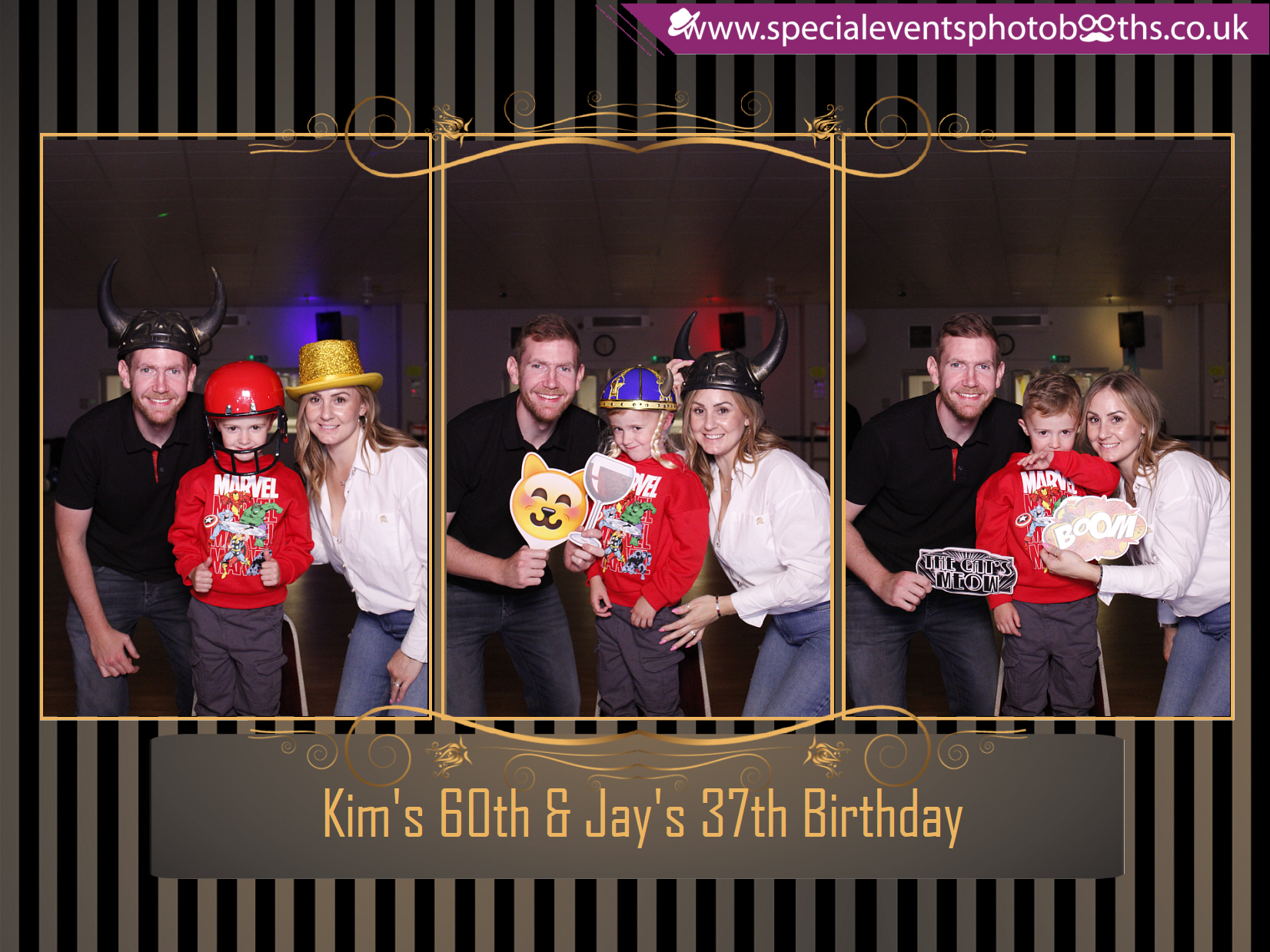 Kim's 60th & Jay's 37th Birthday | View more photos from the event at my.specialeventsphotobooths.co.uk/u/SpecialEventsPhotoBooths/Kims-60th-Jays-37th-Birthday