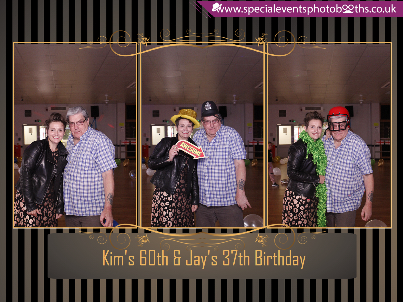 Kim's 60th & Jay's 37th Birthday | View more photos from the event at my.specialeventsphotobooths.co.uk/u/SpecialEventsPhotoBooths/Kims-60th-Jays-37th-Birthday