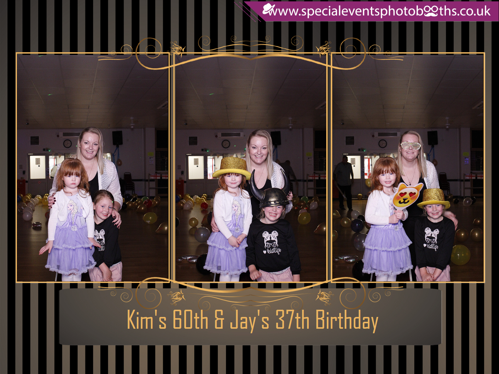 Kim's 60th & Jay's 37th Birthday | View more photos from the event at my.specialeventsphotobooths.co.uk/u/SpecialEventsPhotoBooths/Kims-60th-Jays-37th-Birthday