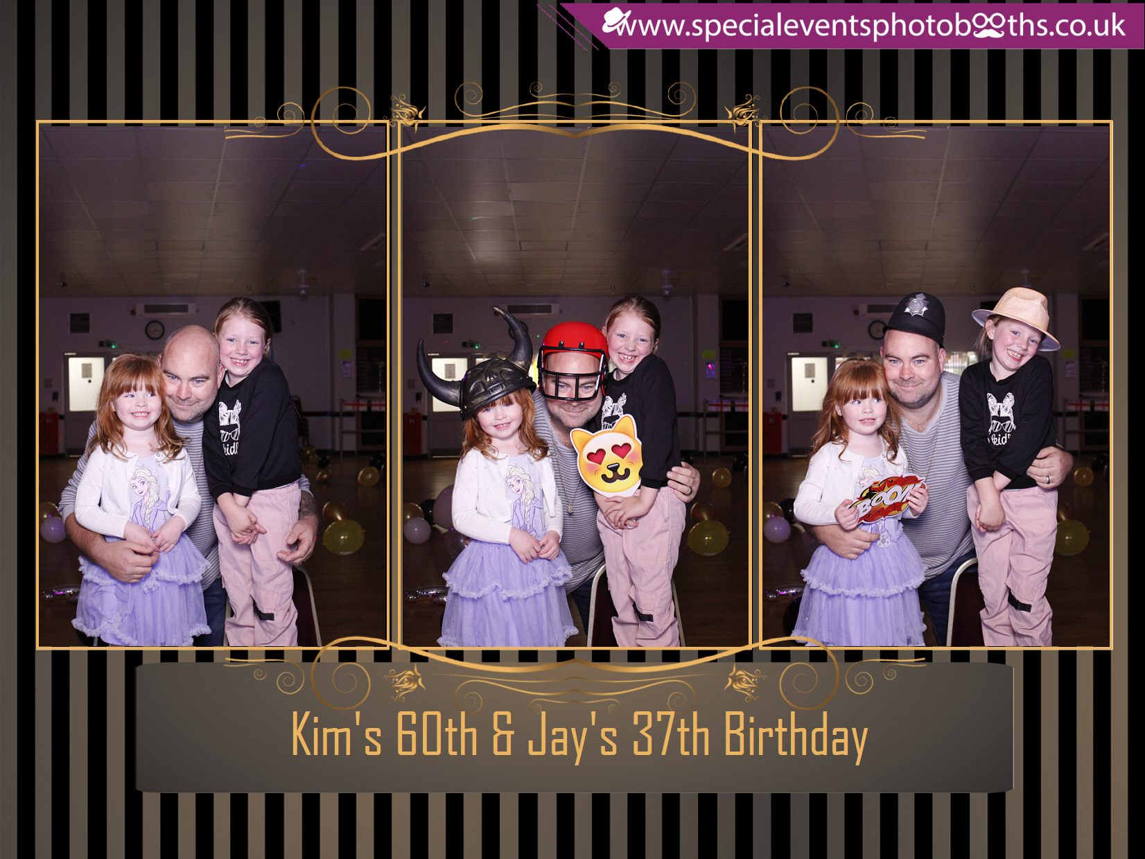 Kim's 60th & Jay's 37th Birthday | View more photos from the event at my.specialeventsphotobooths.co.uk/u/SpecialEventsPhotoBooths/Kims-60th-Jays-37th-Birthday