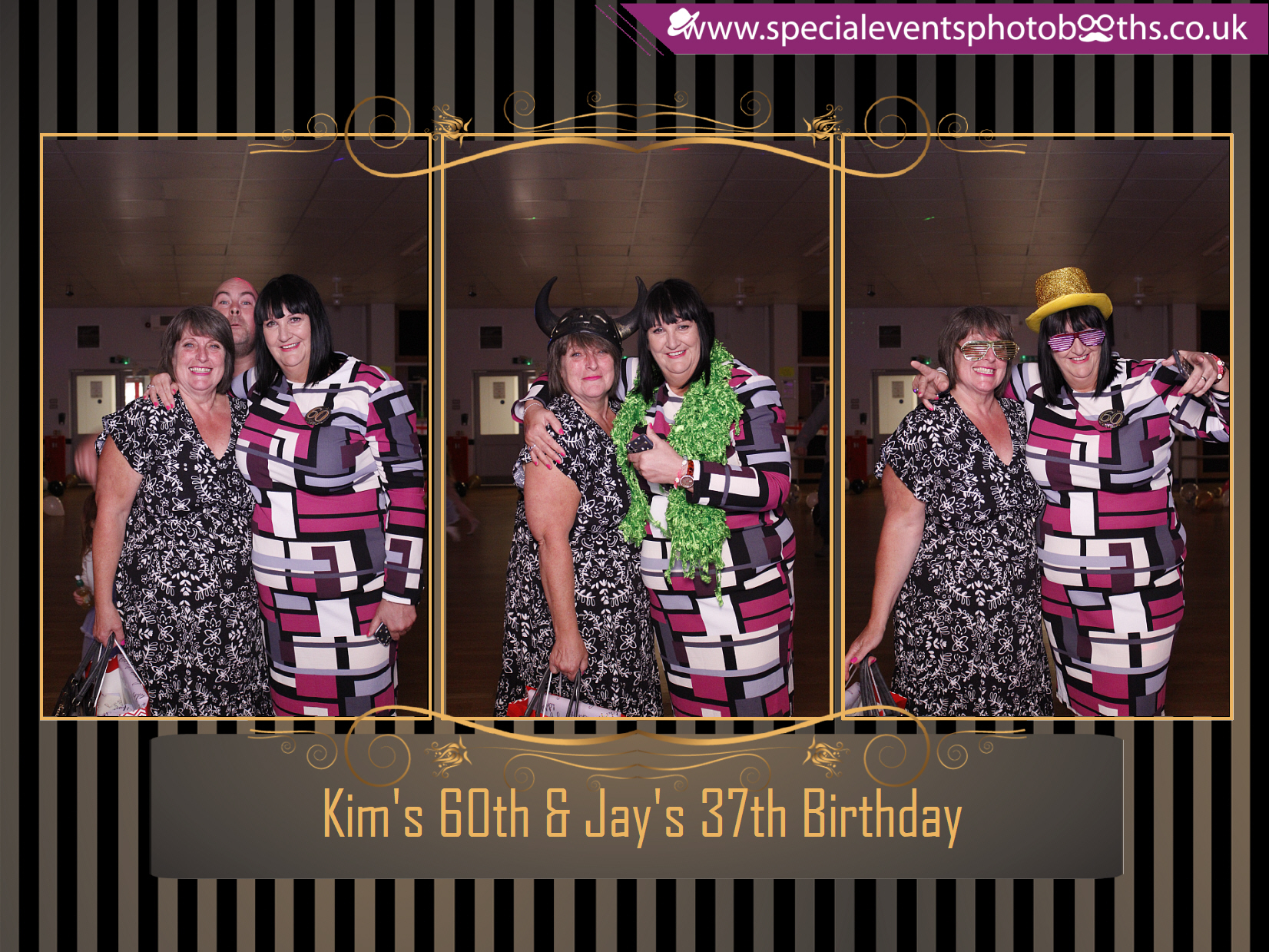 Kim's 60th & Jay's 37th Birthday | View more photos from the event at my.specialeventsphotobooths.co.uk/u/SpecialEventsPhotoBooths/Kims-60th-Jays-37th-Birthday