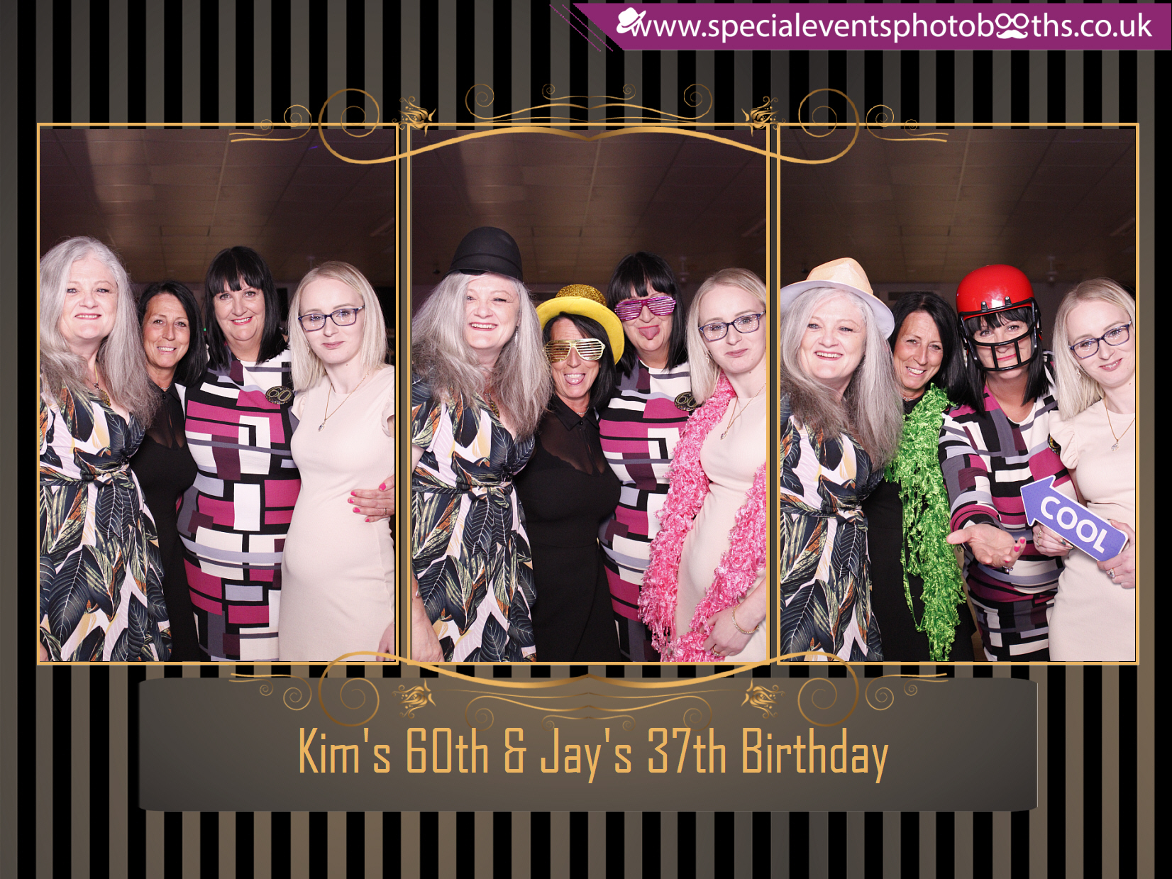 Kim's 60th & Jay's 37th Birthday | View more photos from the event at my.specialeventsphotobooths.co.uk/u/SpecialEventsPhotoBooths/Kims-60th-Jays-37th-Birthday
