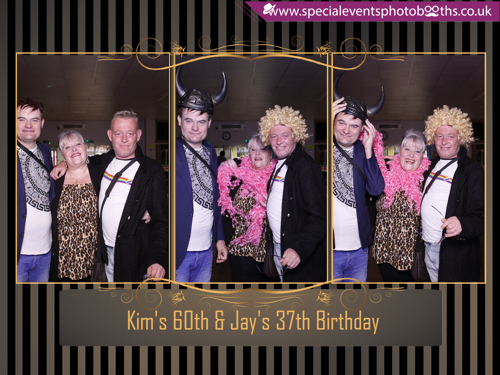 Kim's 60th & Jay's 37th Birthday | View more photos from the event at my.specialeventsphotobooths.co.uk/u/SpecialEventsPhotoBooths/Kims-60th-Jays-37th-Birthday