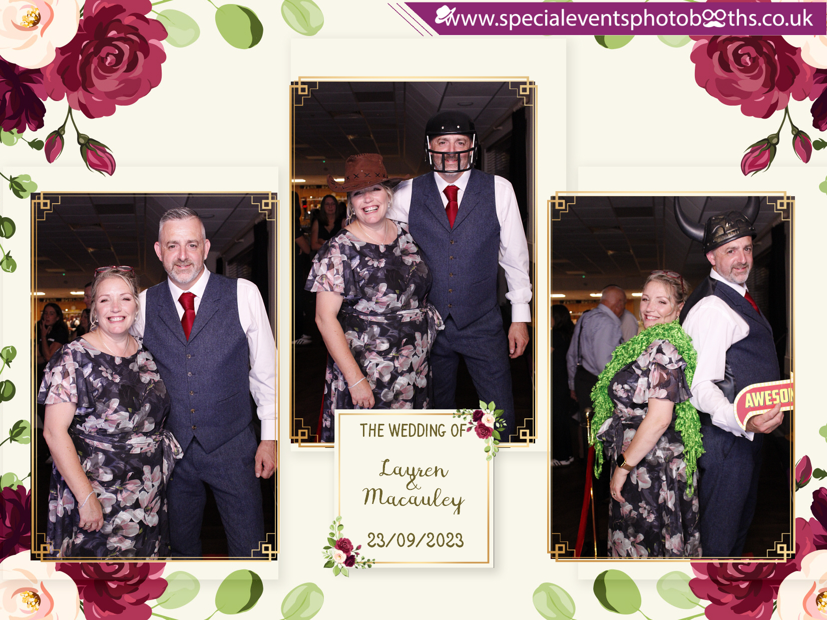 Lauren & Macauley’s Wedding | View more photos from the event at my.specialeventsphotobooths.co.uk/u/SpecialEventsPhotoBooths/Lauren-Macauley’s-Wedding