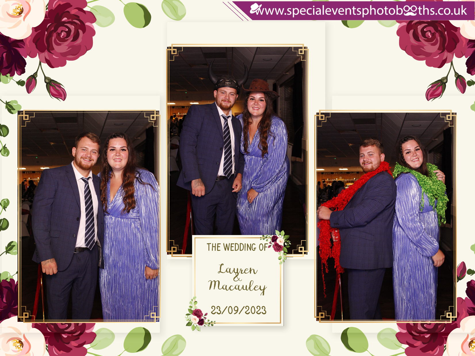 Lauren & Macauley’s Wedding | View more photos from the event at my.specialeventsphotobooths.co.uk/u/SpecialEventsPhotoBooths/Lauren-Macauley’s-Wedding