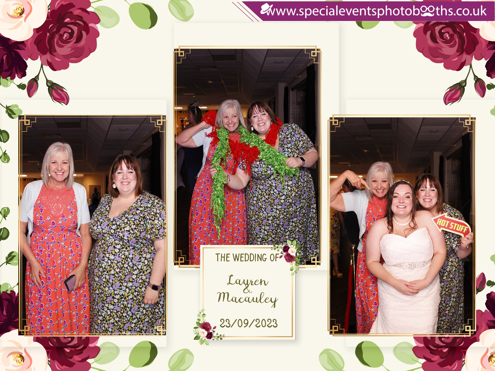 Lauren & Macauley’s Wedding | View more photos from the event at my.specialeventsphotobooths.co.uk/u/SpecialEventsPhotoBooths/Lauren-Macauley’s-Wedding