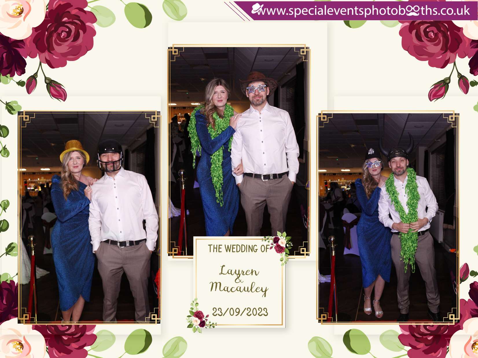 Lauren & Macauley’s Wedding | View more photos from the event at my.specialeventsphotobooths.co.uk/u/SpecialEventsPhotoBooths/Lauren-Macauley’s-Wedding