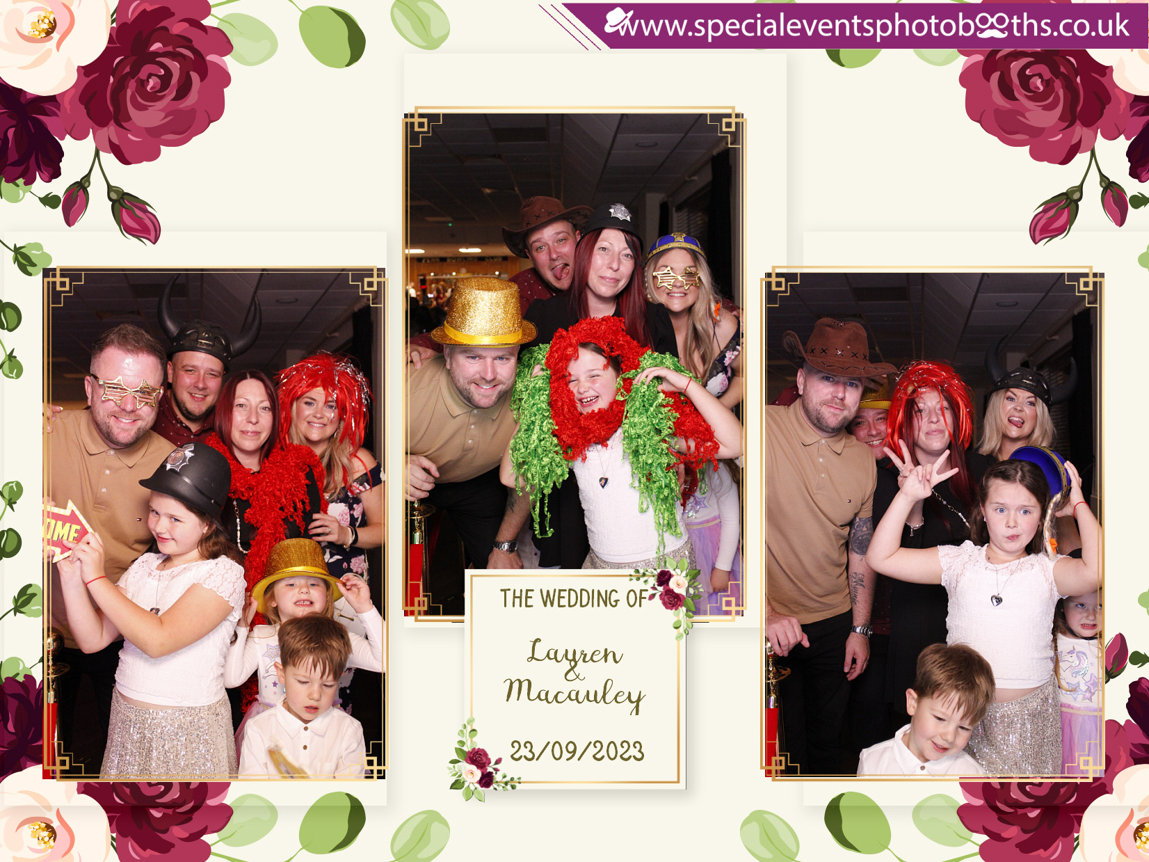 Lauren & Macauley’s Wedding | View more photos from the event at my.specialeventsphotobooths.co.uk/u/SpecialEventsPhotoBooths/Lauren-Macauley’s-Wedding