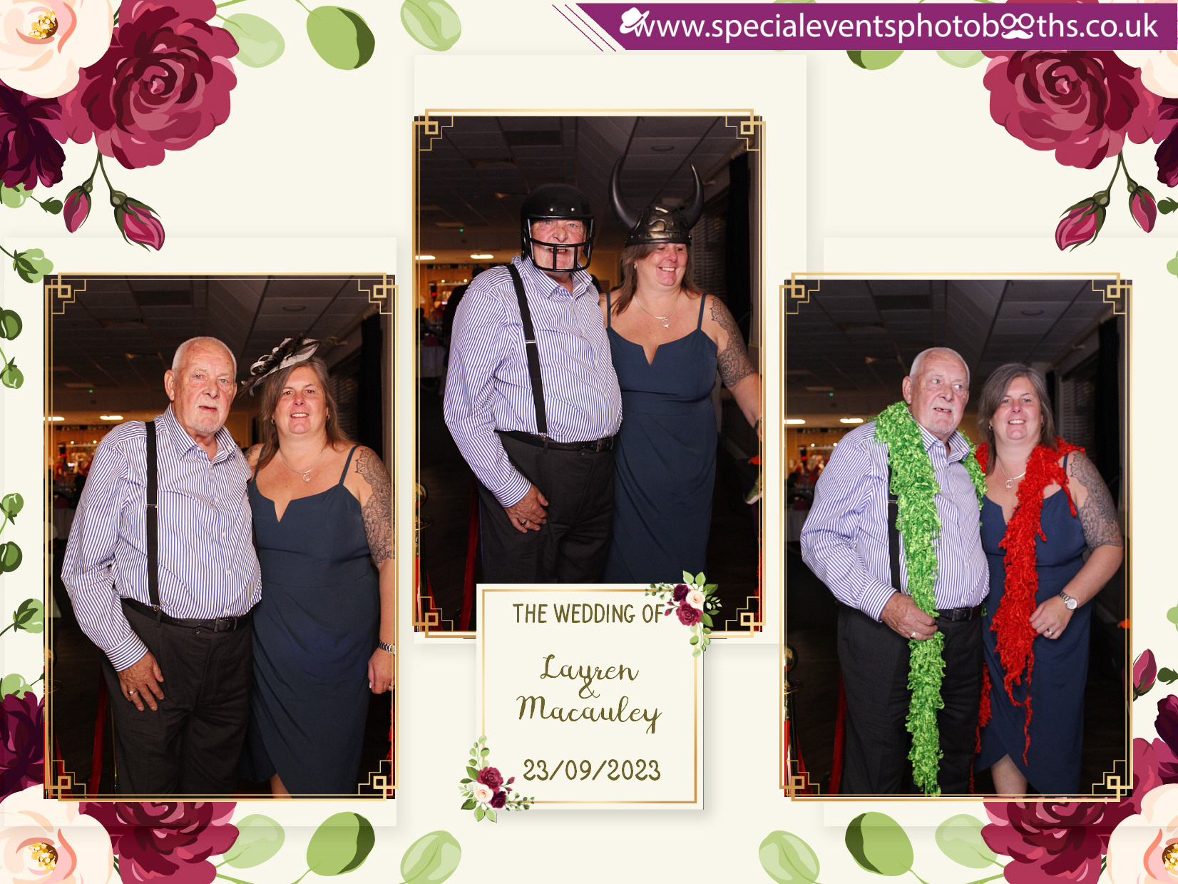 Lauren & Macauley’s Wedding | View more photos from the event at my.specialeventsphotobooths.co.uk/u/SpecialEventsPhotoBooths/Lauren-Macauley’s-Wedding