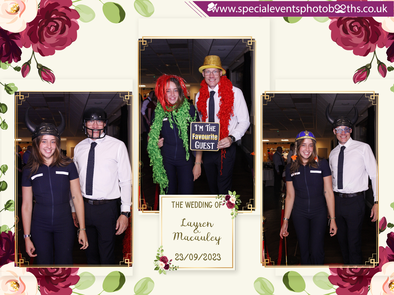 Lauren & Macauley’s Wedding | View more photos from the event at my.specialeventsphotobooths.co.uk/u/SpecialEventsPhotoBooths/Lauren-Macauley’s-Wedding