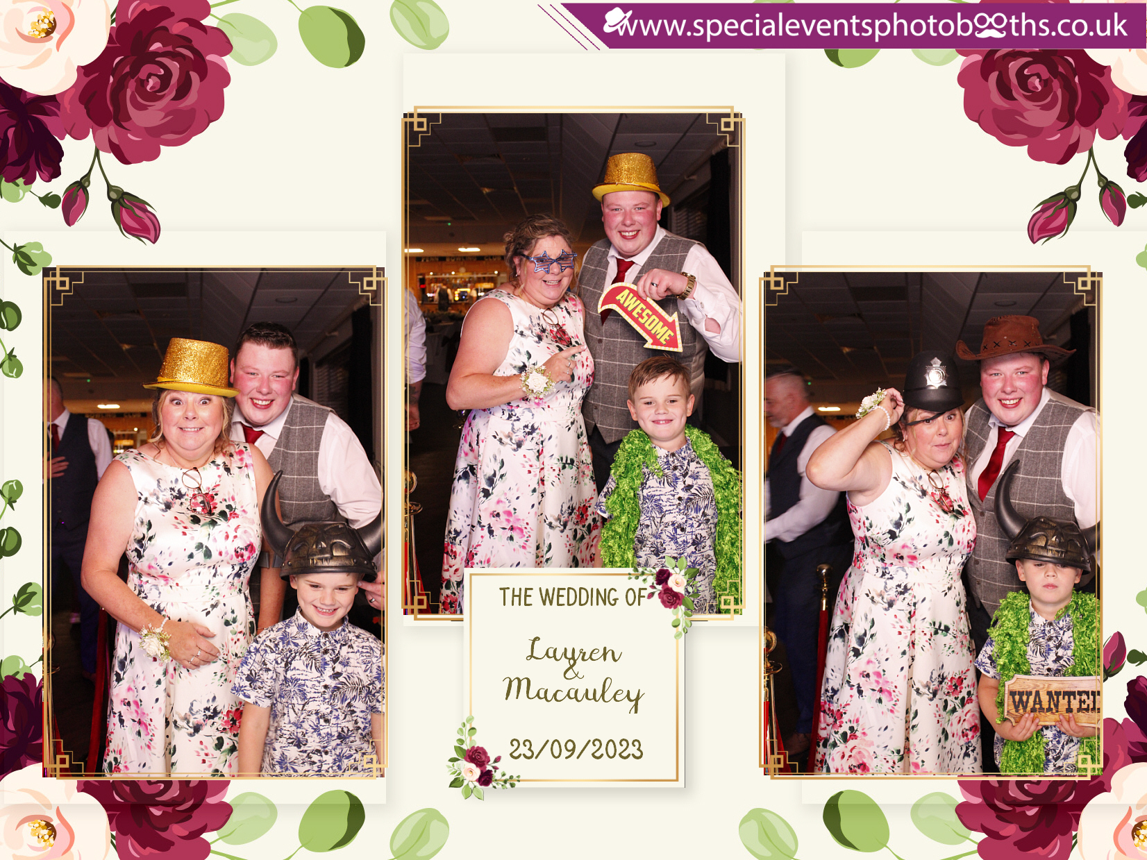 Lauren & Macauley’s Wedding | View more photos from the event at my.specialeventsphotobooths.co.uk/u/SpecialEventsPhotoBooths/Lauren-Macauley’s-Wedding