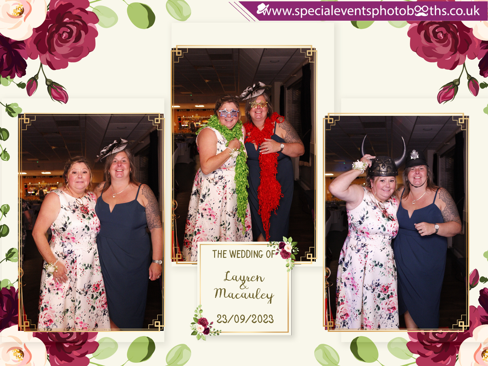 Lauren & Macauley’s Wedding | View more photos from the event at my.specialeventsphotobooths.co.uk/u/SpecialEventsPhotoBooths/Lauren-Macauley’s-Wedding