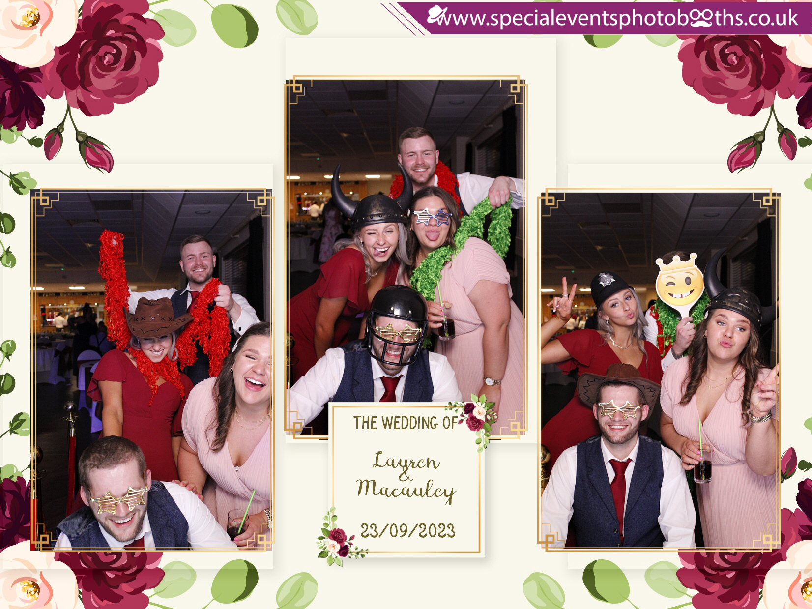 Lauren & Macauley’s Wedding | View more photos from the event at my.specialeventsphotobooths.co.uk/u/SpecialEventsPhotoBooths/Lauren-Macauley’s-Wedding