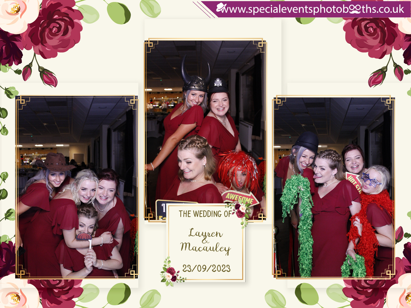 Lauren & Macauley’s Wedding | View more photos from the event at my.specialeventsphotobooths.co.uk/u/SpecialEventsPhotoBooths/Lauren-Macauley’s-Wedding