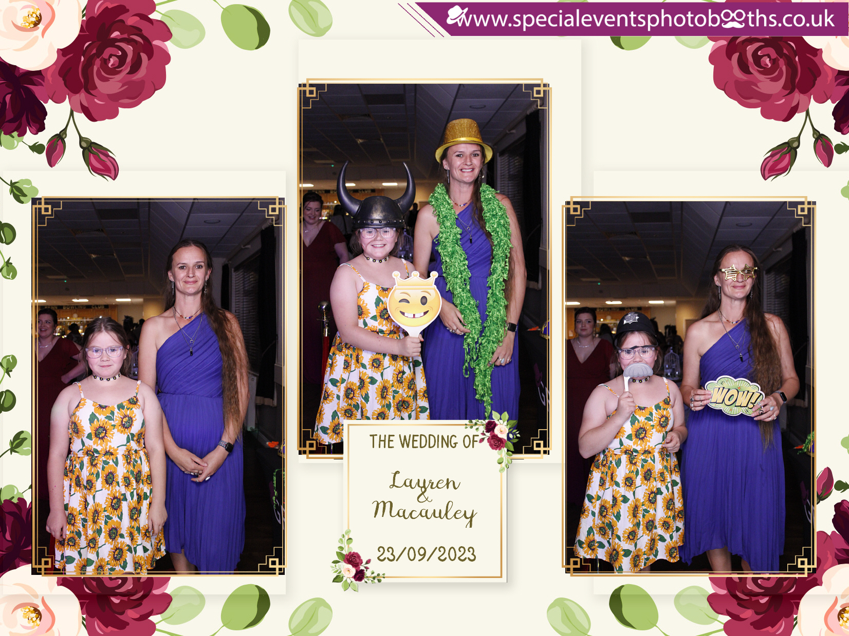 Lauren & Macauley’s Wedding | View more photos from the event at my.specialeventsphotobooths.co.uk/u/SpecialEventsPhotoBooths/Lauren-Macauley’s-Wedding