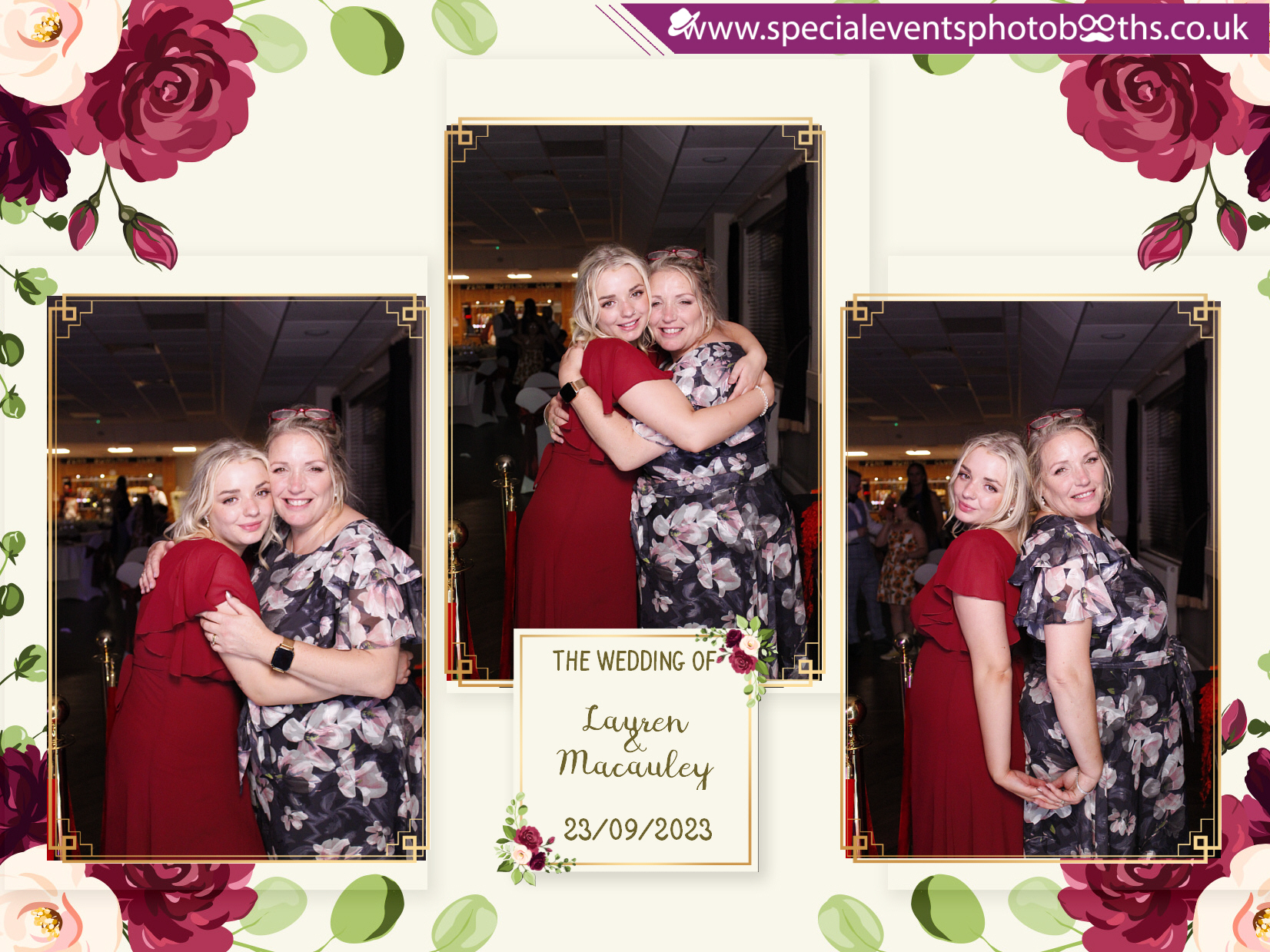 Lauren & Macauley’s Wedding | View more photos from the event at my.specialeventsphotobooths.co.uk/u/SpecialEventsPhotoBooths/Lauren-Macauley’s-Wedding