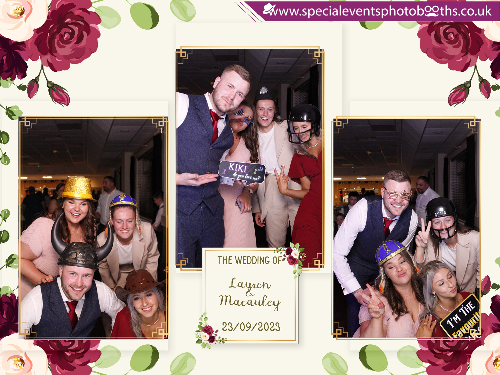 Lauren & Macauley’s Wedding | View more photos from the event at my.specialeventsphotobooths.co.uk/u/SpecialEventsPhotoBooths/Lauren-Macauley’s-Wedding