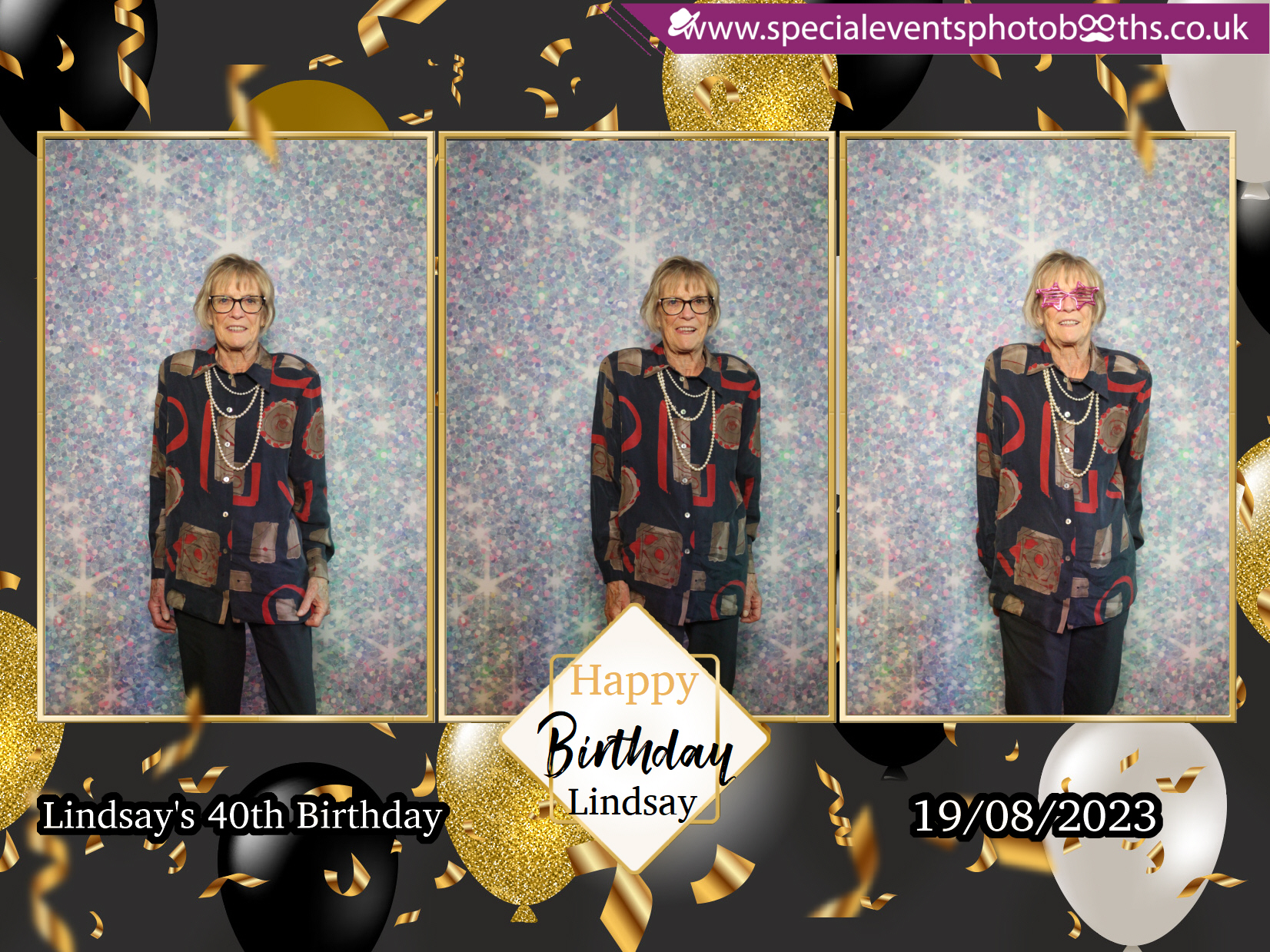 Lindsay's 40th Birthday Party | View more photos from the event at my.specialeventsphotobooths.co.uk/u/SpecialEventsPhotoBooths/Lindsays-40th-Birthday-Party