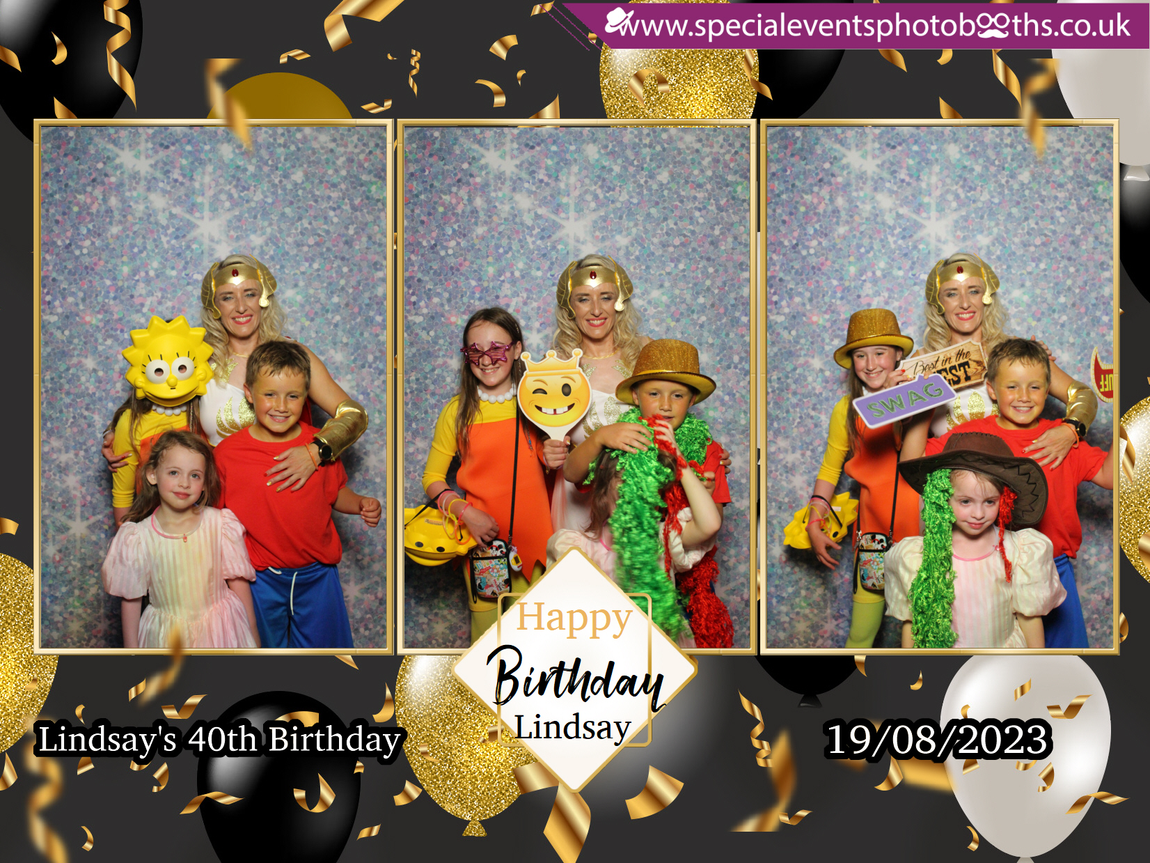 Lindsay's 40th Birthday Party | View more photos from the event at my.specialeventsphotobooths.co.uk/u/SpecialEventsPhotoBooths/Lindsays-40th-Birthday-Party