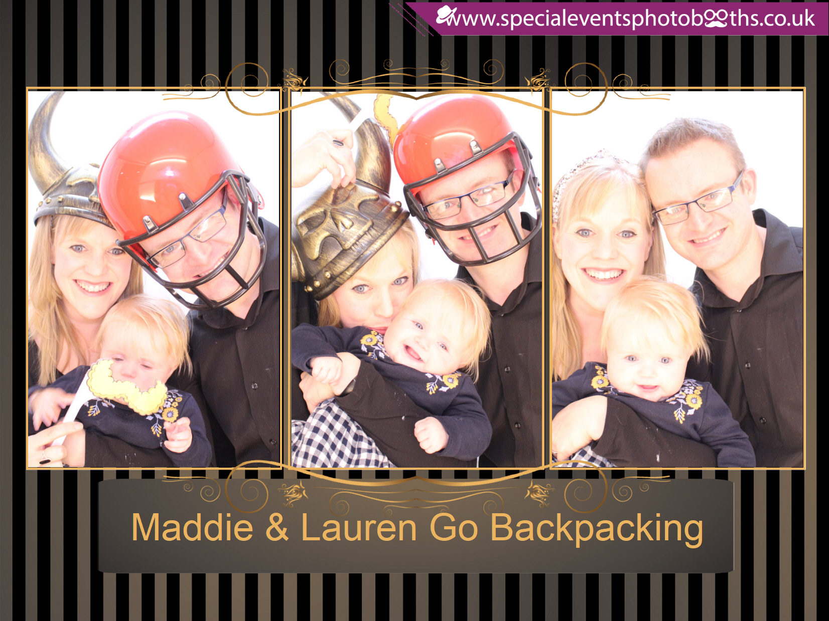 Maddie & Lauren Go Backpacking | View more photos from the event at my.specialeventsphotobooths.co.uk/u/SpecialEventsPhotoBooths/Maddie-Lauren-Go-Backpacking