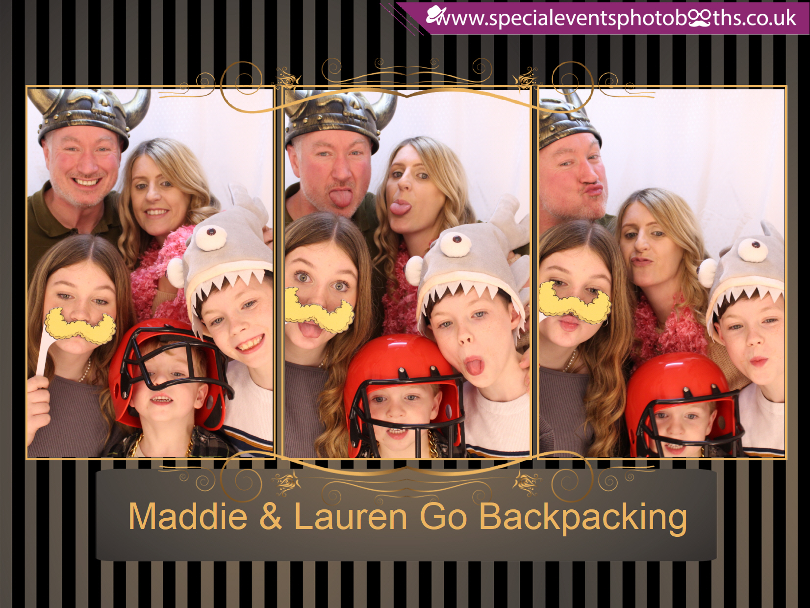 Maddie & Lauren Go Backpacking | View more photos from the event at my.specialeventsphotobooths.co.uk/u/SpecialEventsPhotoBooths/Maddie-Lauren-Go-Backpacking