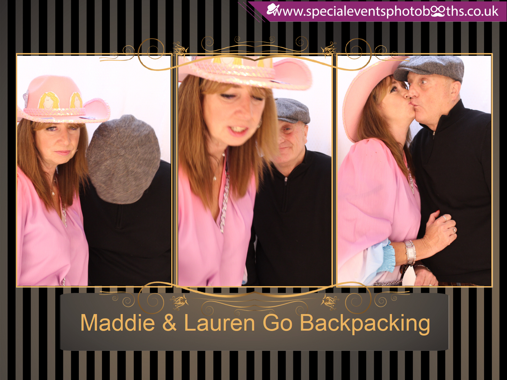 Maddie & Lauren Go Backpacking | View more photos from the event at my.specialeventsphotobooths.co.uk/u/SpecialEventsPhotoBooths/Maddie-Lauren-Go-Backpacking
