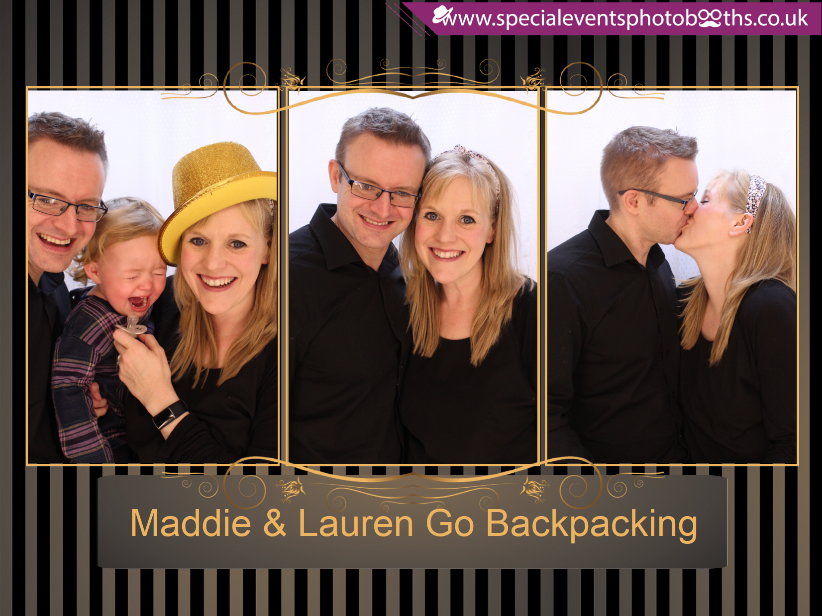 Maddie & Lauren Go Backpacking | View more photos from the event at my.specialeventsphotobooths.co.uk/u/SpecialEventsPhotoBooths/Maddie-Lauren-Go-Backpacking