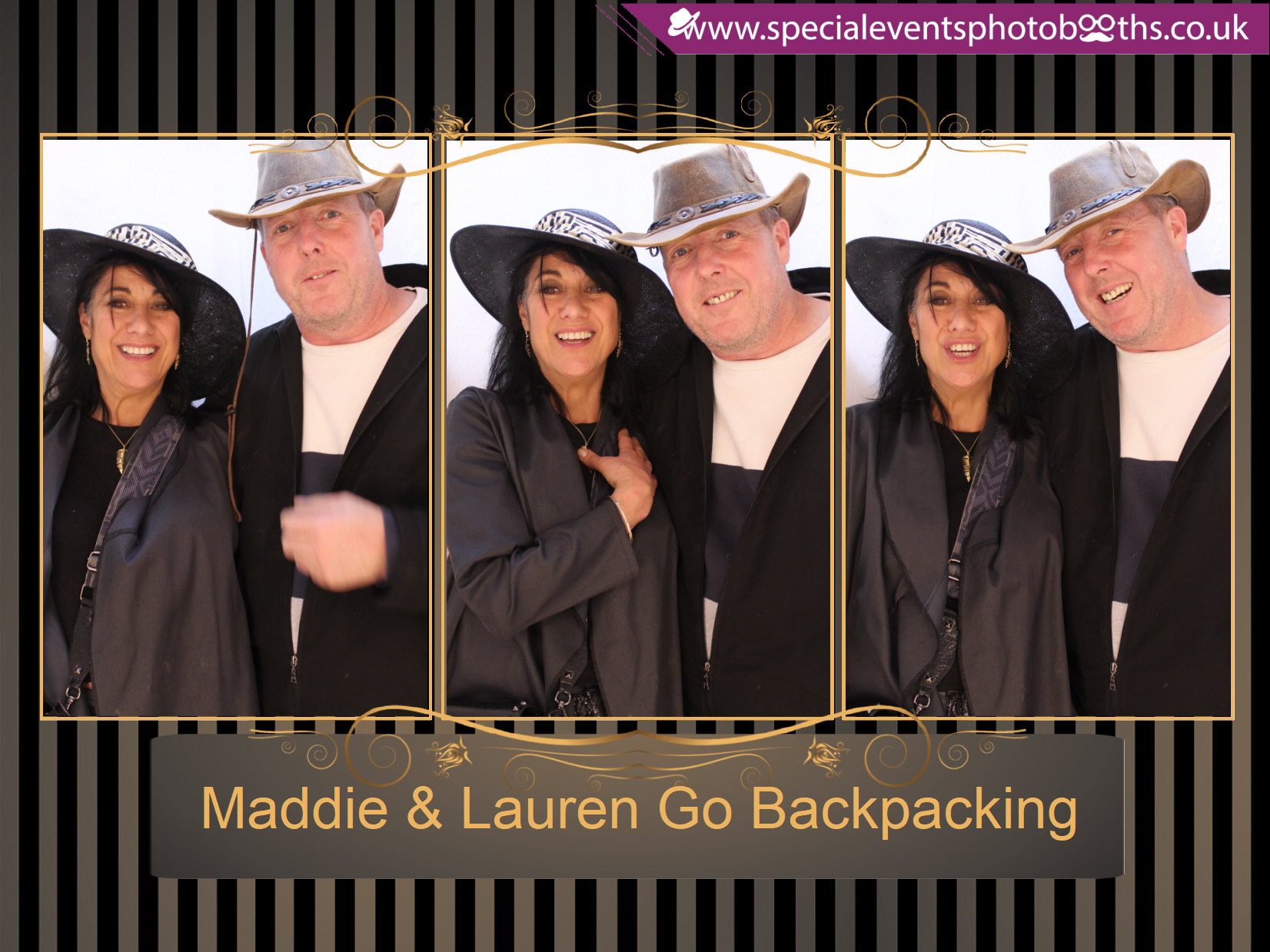 Maddie & Lauren Go Backpacking | View more photos from the event at my.specialeventsphotobooths.co.uk/u/SpecialEventsPhotoBooths/Maddie-Lauren-Go-Backpacking