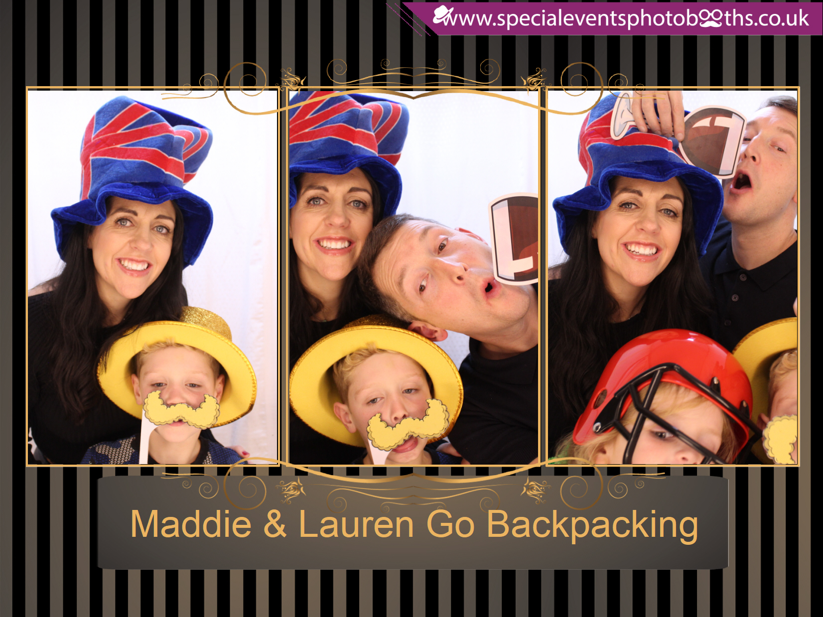 Maddie & Lauren Go Backpacking | View more photos from the event at my.specialeventsphotobooths.co.uk/u/SpecialEventsPhotoBooths/Maddie-Lauren-Go-Backpacking