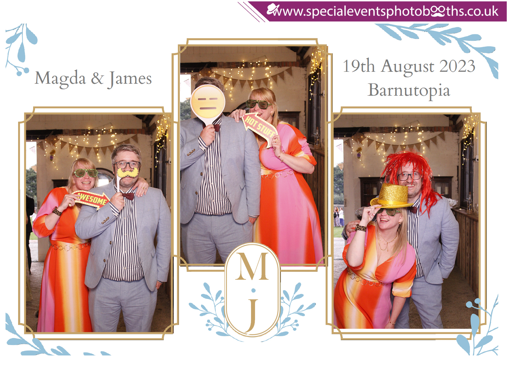 Magda and James' Wedding | View more photos from the event at my.specialeventsphotobooths.co.uk/u/SpecialEventsPhotoBooths/Magda-and-James-Wedding