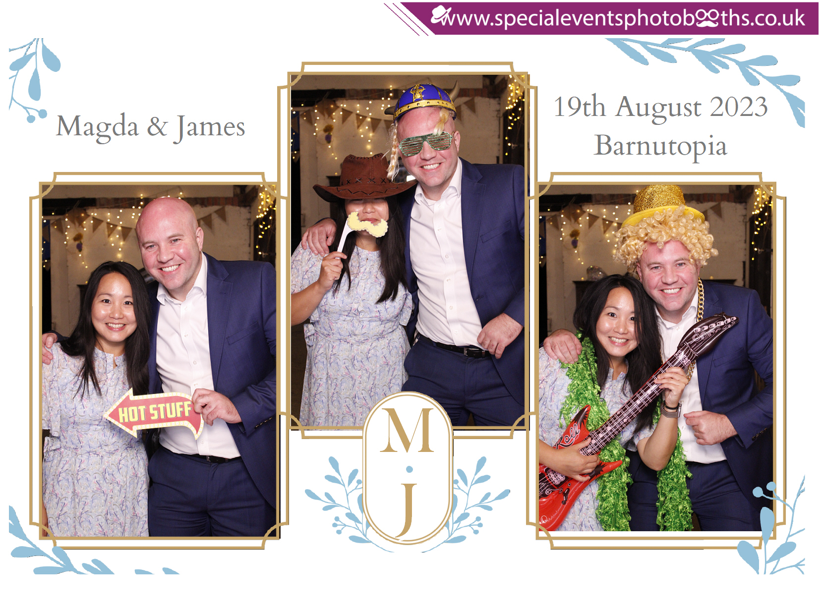 Magda and James' Wedding | View more photos from the event at my.specialeventsphotobooths.co.uk/u/SpecialEventsPhotoBooths/Magda-and-James-Wedding