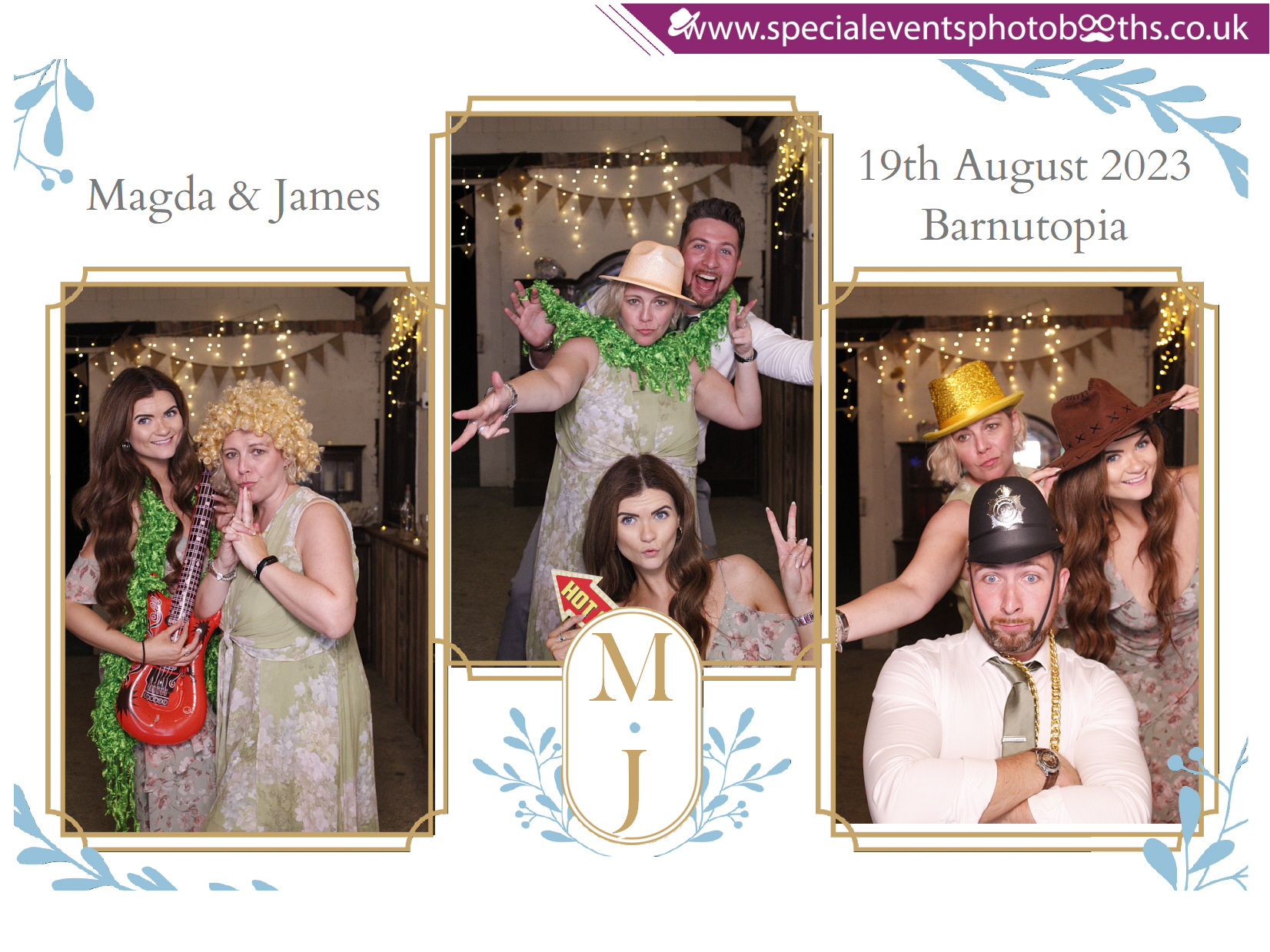 Magda and James' Wedding | View more photos from the event at my.specialeventsphotobooths.co.uk/u/SpecialEventsPhotoBooths/Magda-and-James-Wedding