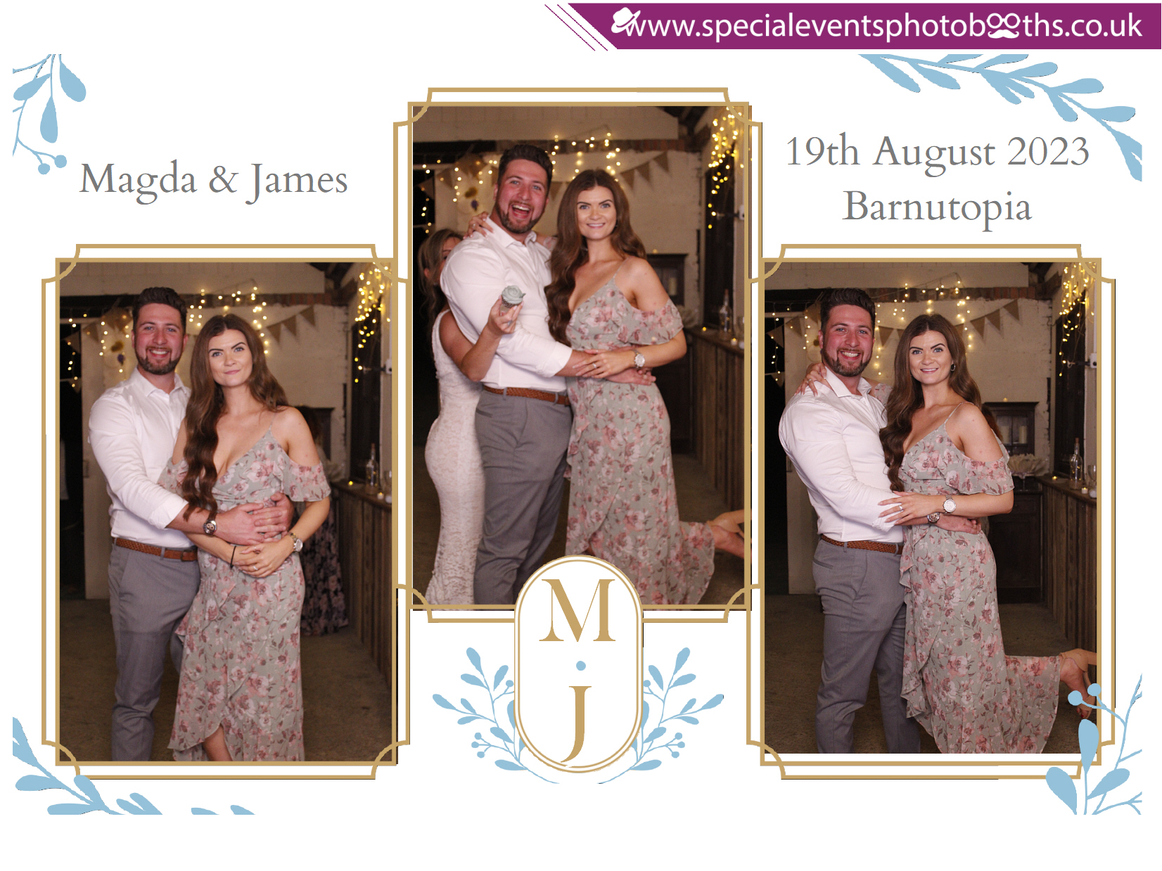 Magda and James' Wedding | View more photos from the event at my.specialeventsphotobooths.co.uk/u/SpecialEventsPhotoBooths/Magda-and-James-Wedding